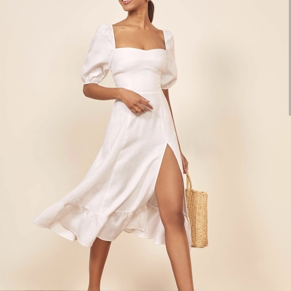 Reformation Dresses & Skirts - Reformation Belgium Linen midi dress